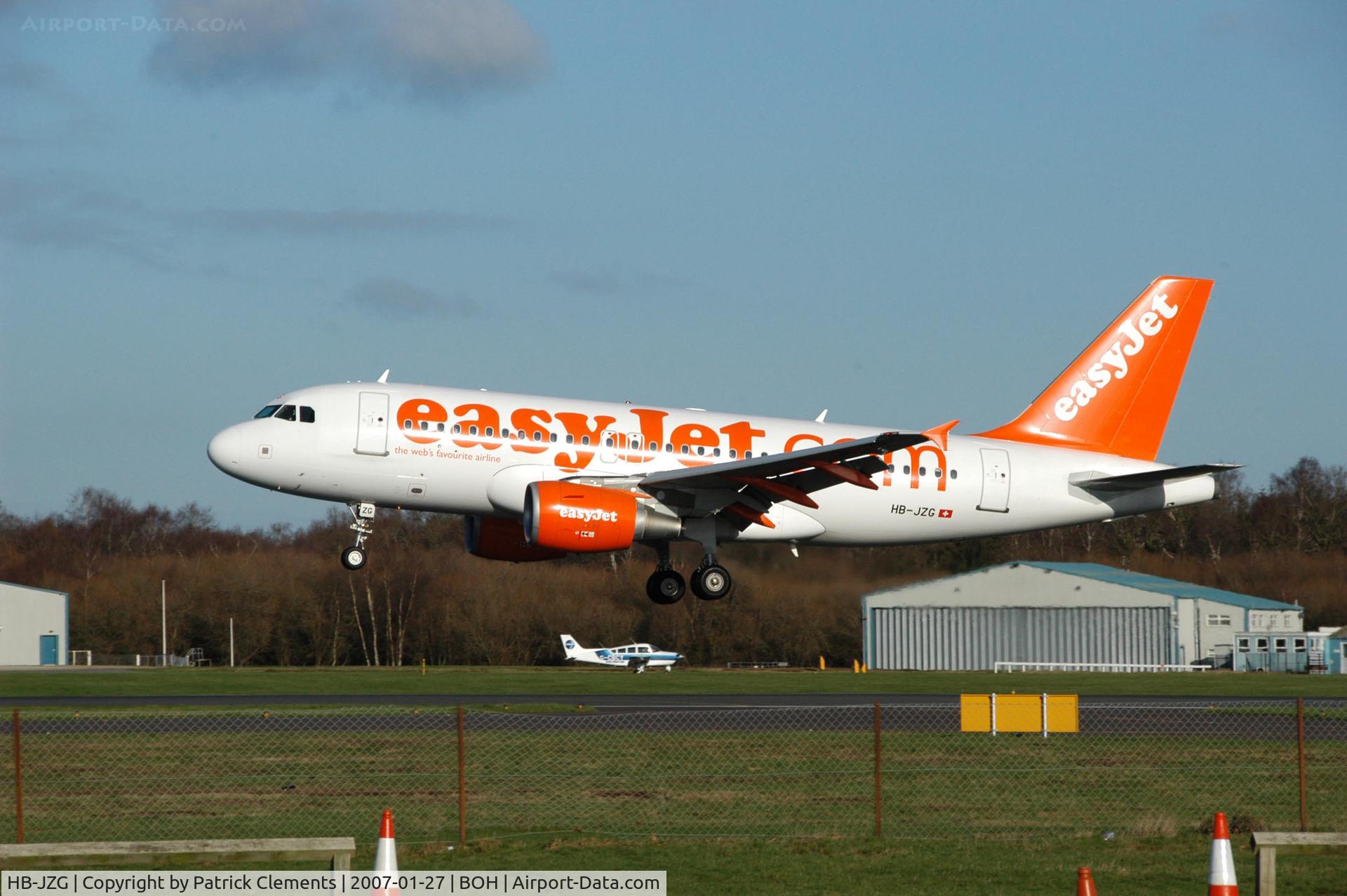 HB-JZG, 2004 Airbus A319-111 C/N 2196, EASYJET AIRBUS A319