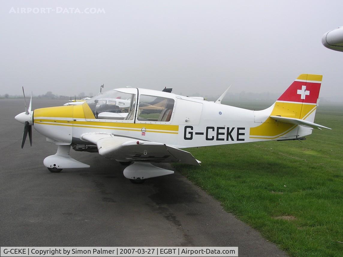 G-CEKE, 1974 Robin DR-400-180 Regent Regent C/N 943, Robin DR400 - formerly HB-EXG