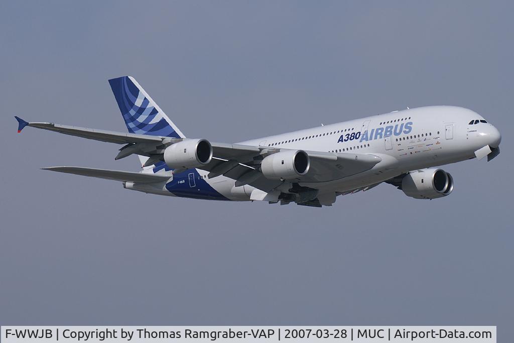 F-WWJB, 2006 Airbus A380-861 C/N 007, Airbus Industrie Airbus A380