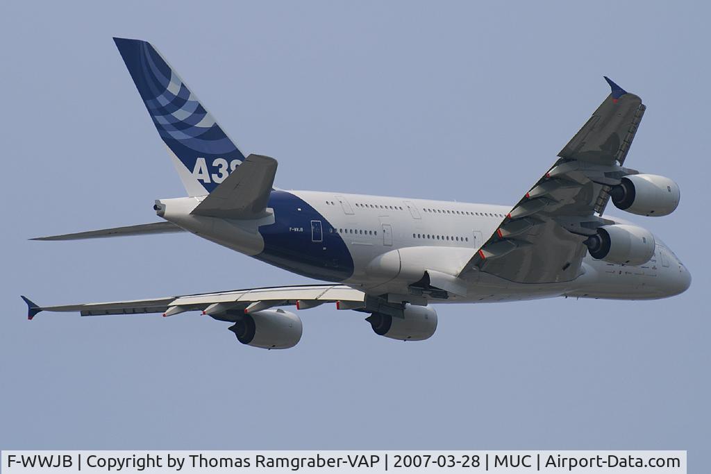 F-WWJB, 2006 Airbus A380-861 C/N 007, Airbus Industrie Airbus A380