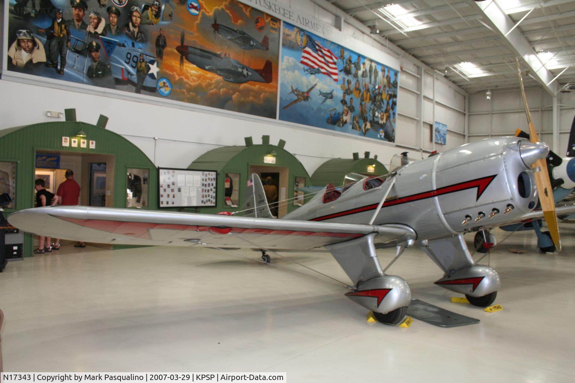 N17343, 1940 Ryan STM-S2 C/N 458, Ryan ST-A