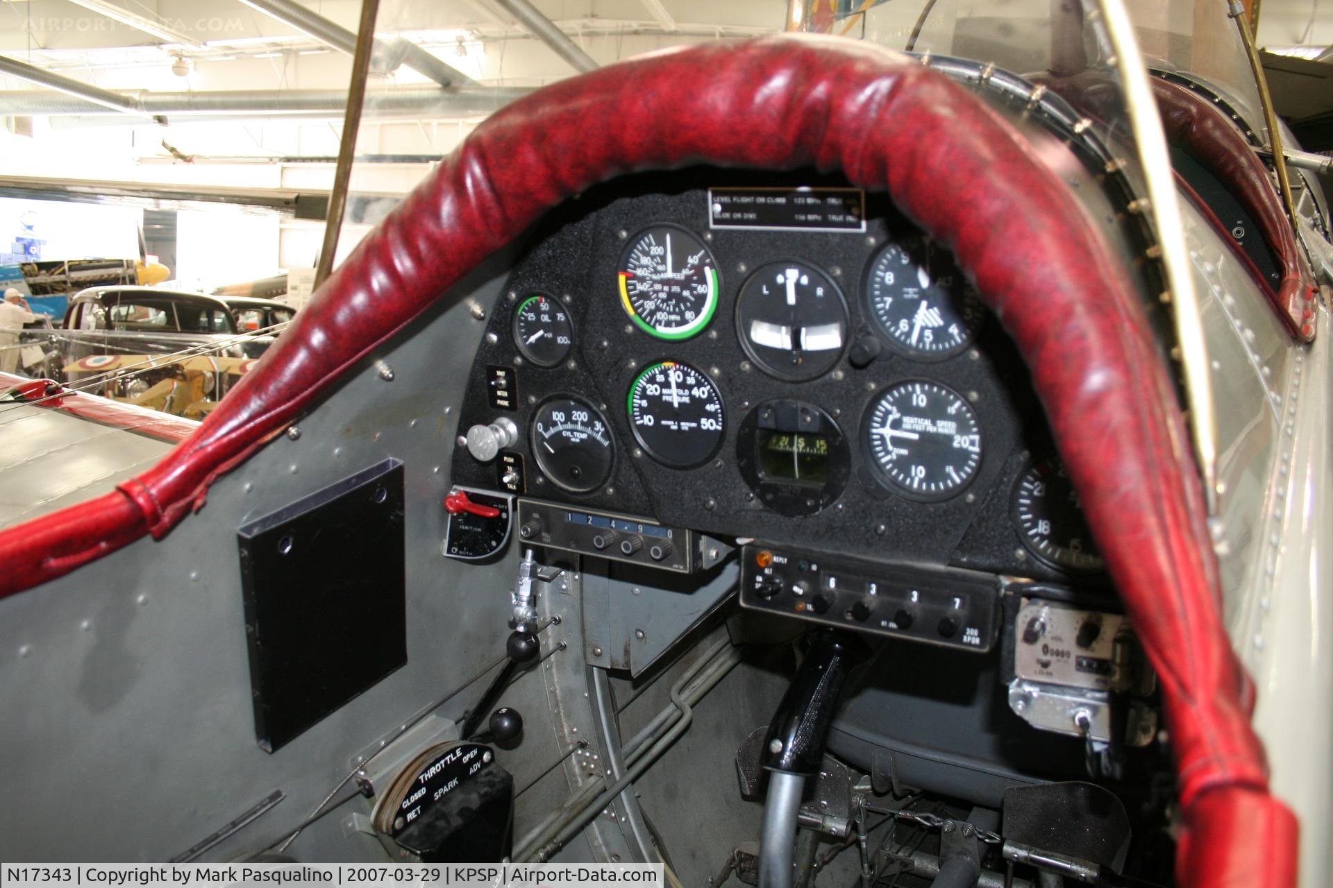 N17343, 1940 Ryan STM-S2 C/N 458, Ryan ST-A