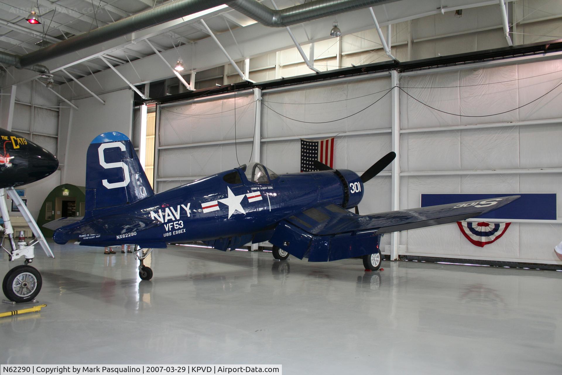 N62290, 1945 Goodyear FG-1D Corsair C/N 3890, FG1D