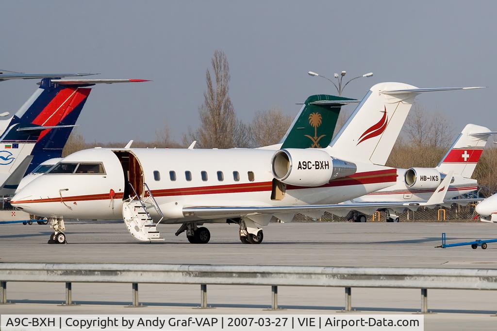 A9C-BXH, 2000 Bombardier Challenger 604 (CL-600-2B16) C/N 5476, Bexair CL-604