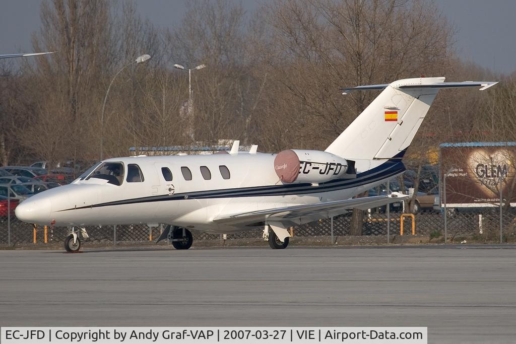 EC-JFD, 2001 Cessna 525 CitationJet CJ1 C/N 525-0448, Executive Airlines C525