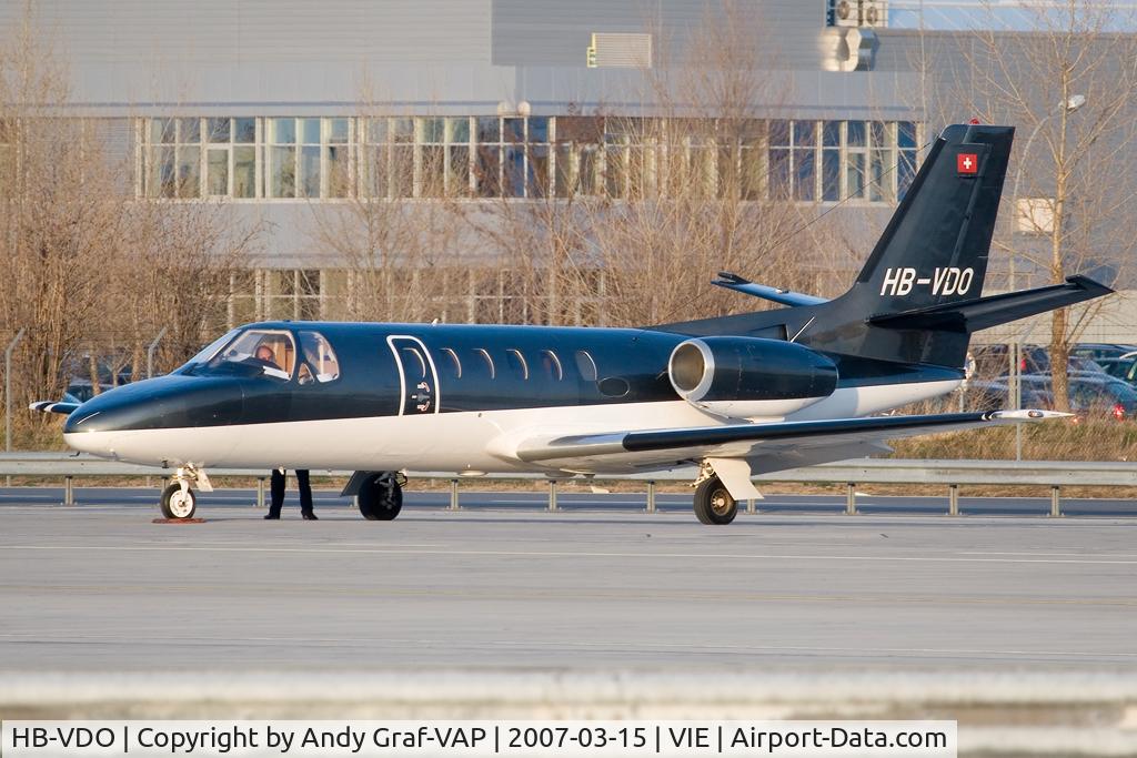 HB-VDO, 1979 Cessna 551 Citation II/SP C/N 551-0133, Sonnig SA C525