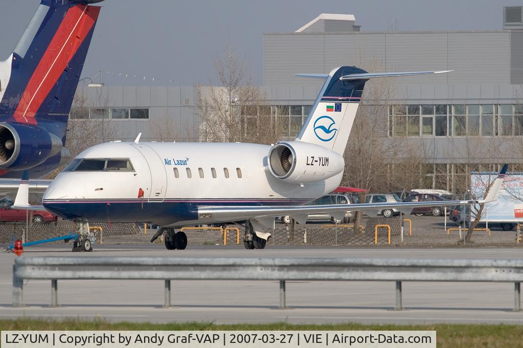 LZ-YUM, 1983 Canadair Challenger 600S (CL-600-1A11) C/N 1085, Air Lazur CL-604