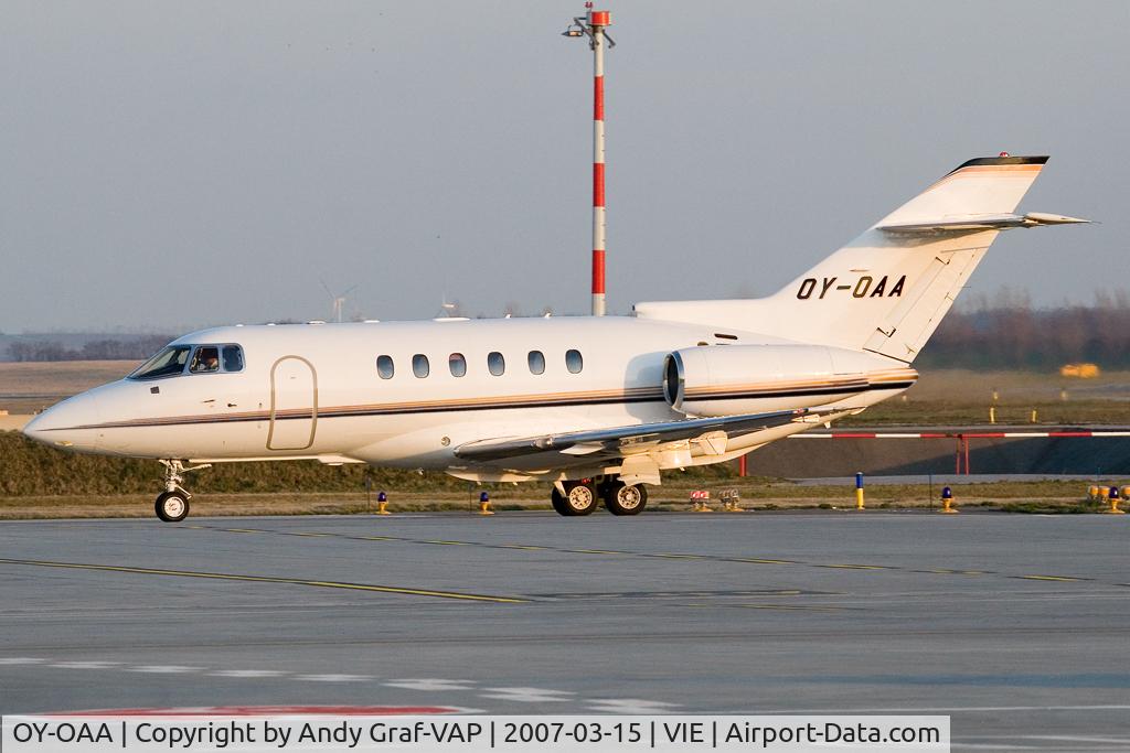OY-OAA, 2003 Raytheon Hawker 800XP C/N 258645, Bae125