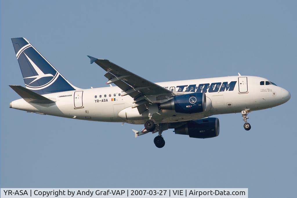 YR-ASA, 2006 Airbus A318-111 C/N 2931, TAROM A318