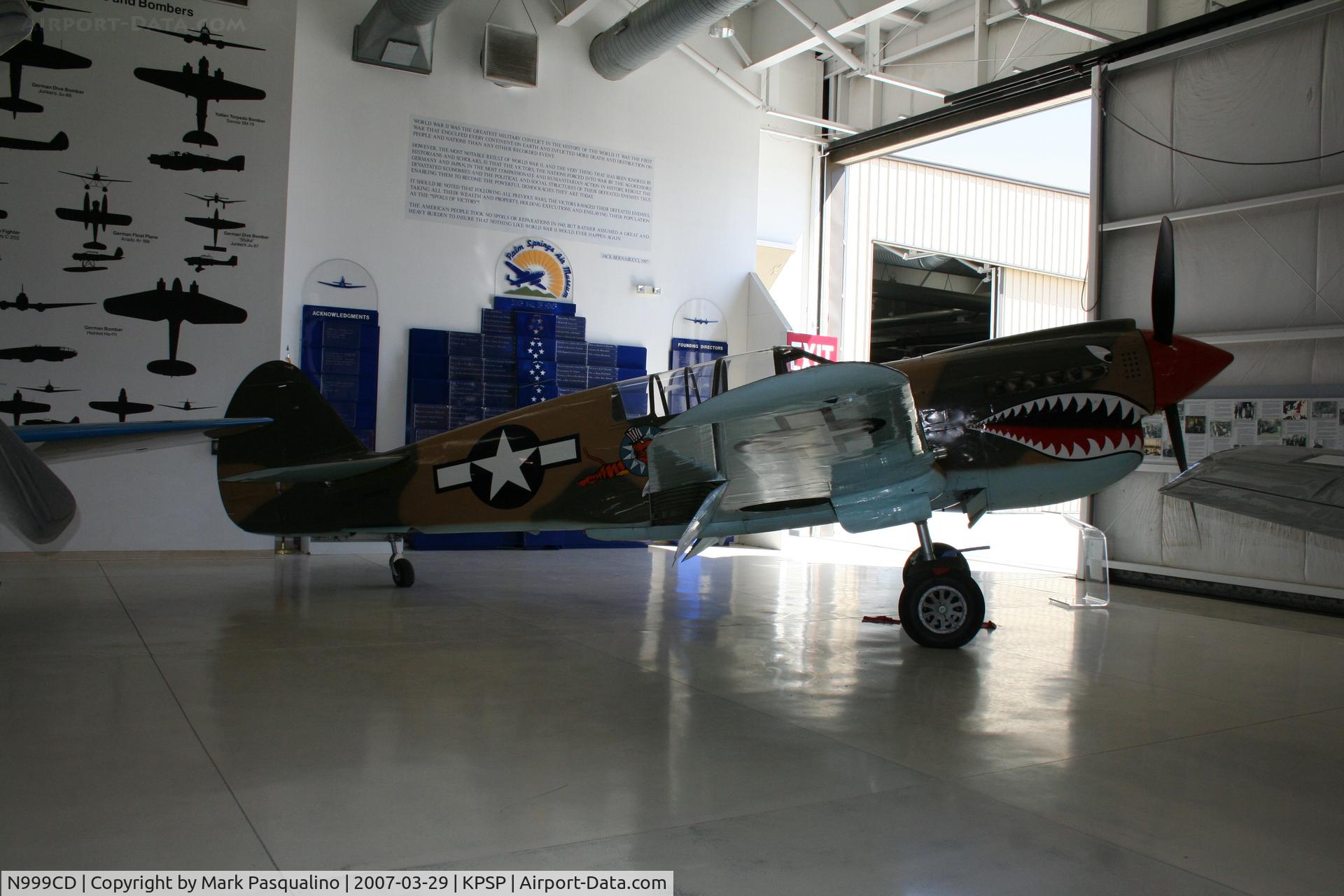 N999CD, 1944 Curtiss P-40N Warhawk C/N 32824, P-40