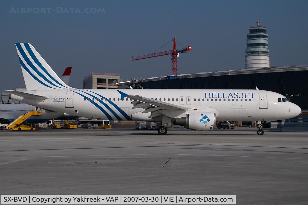 SX-BVD, 1990 Airbus A320-211 C/N 142, Hellas Jet Airbus 320
