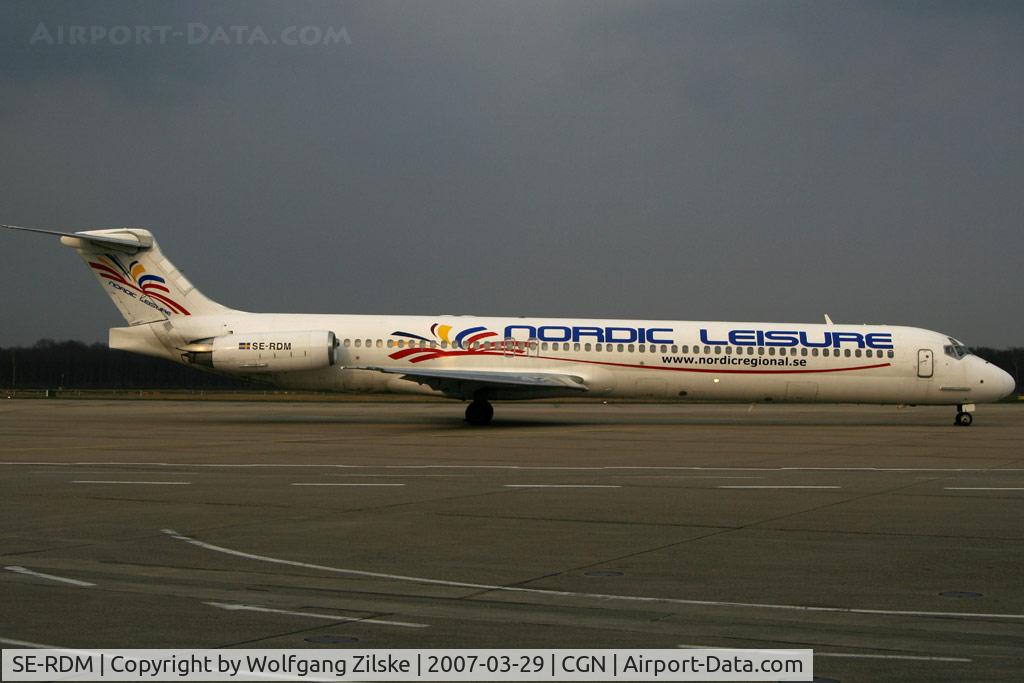 SE-RDM, 1987 McDonnell Douglas MD-83 (DC-9-83) C/N 49662, visitor