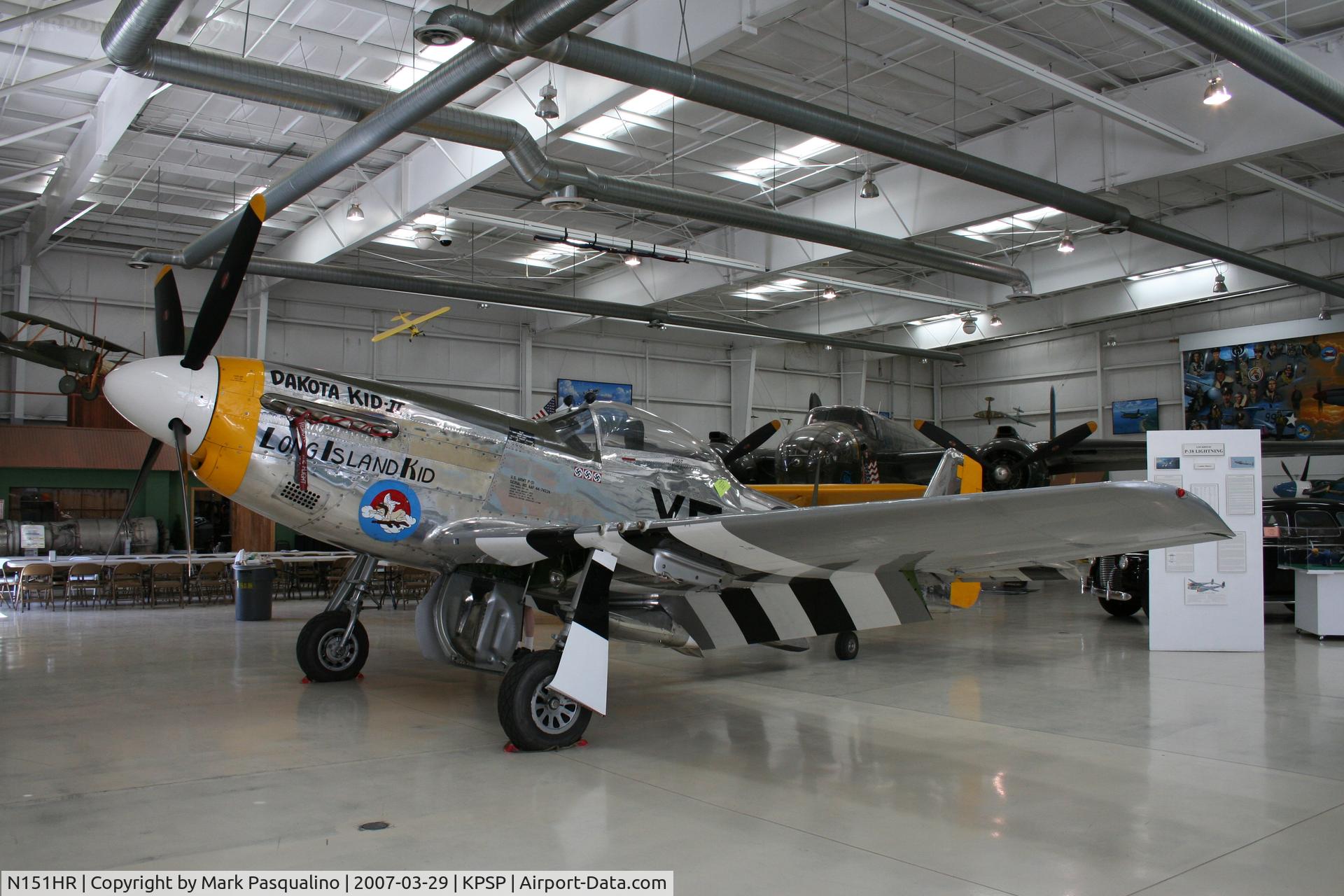 N151HR, 1945 North American P-51D Mustang C/N 12241064, North American P-51D