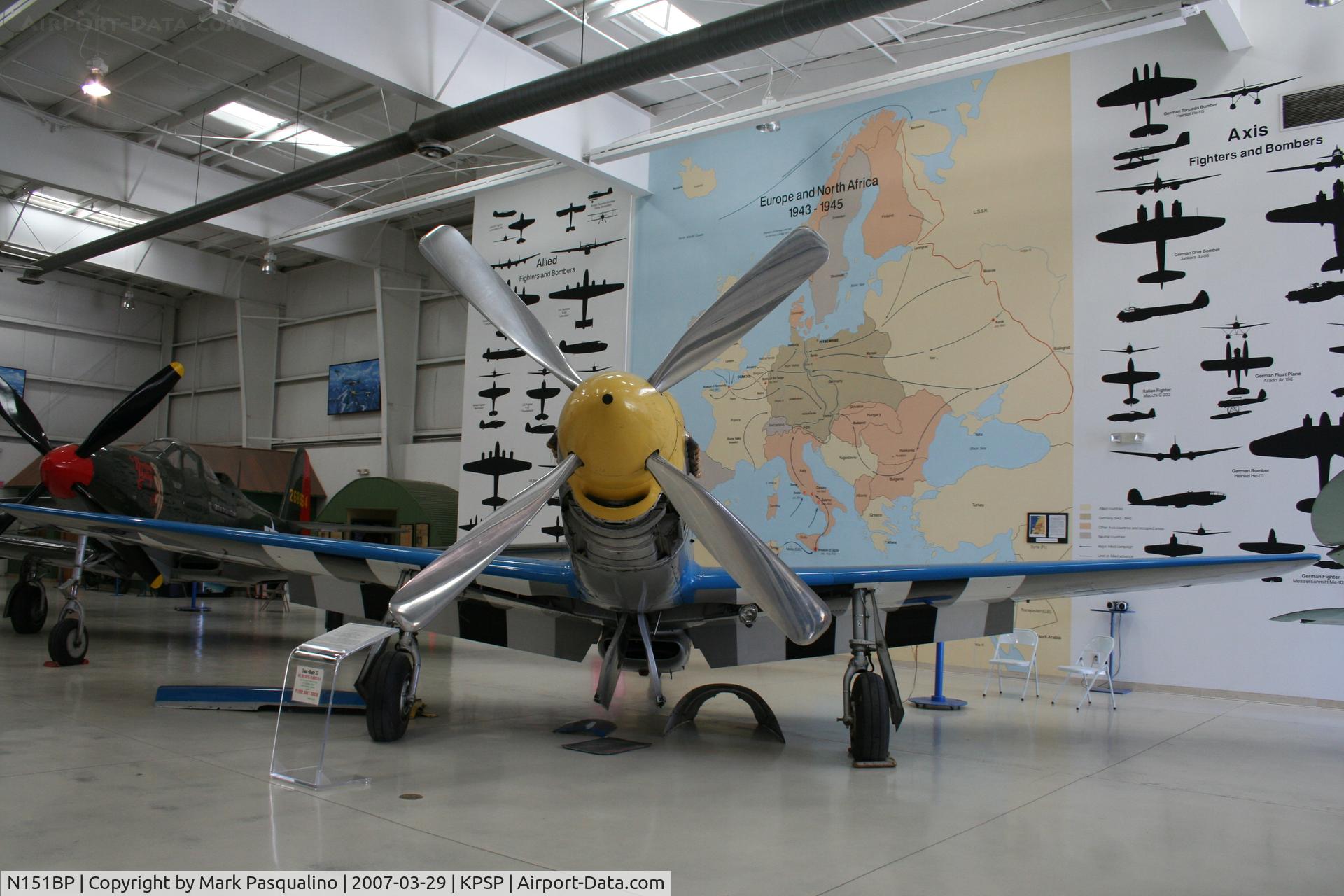 N151BP, 1944 North American P-51D Mustang C/N 122-41448, North American P-51D