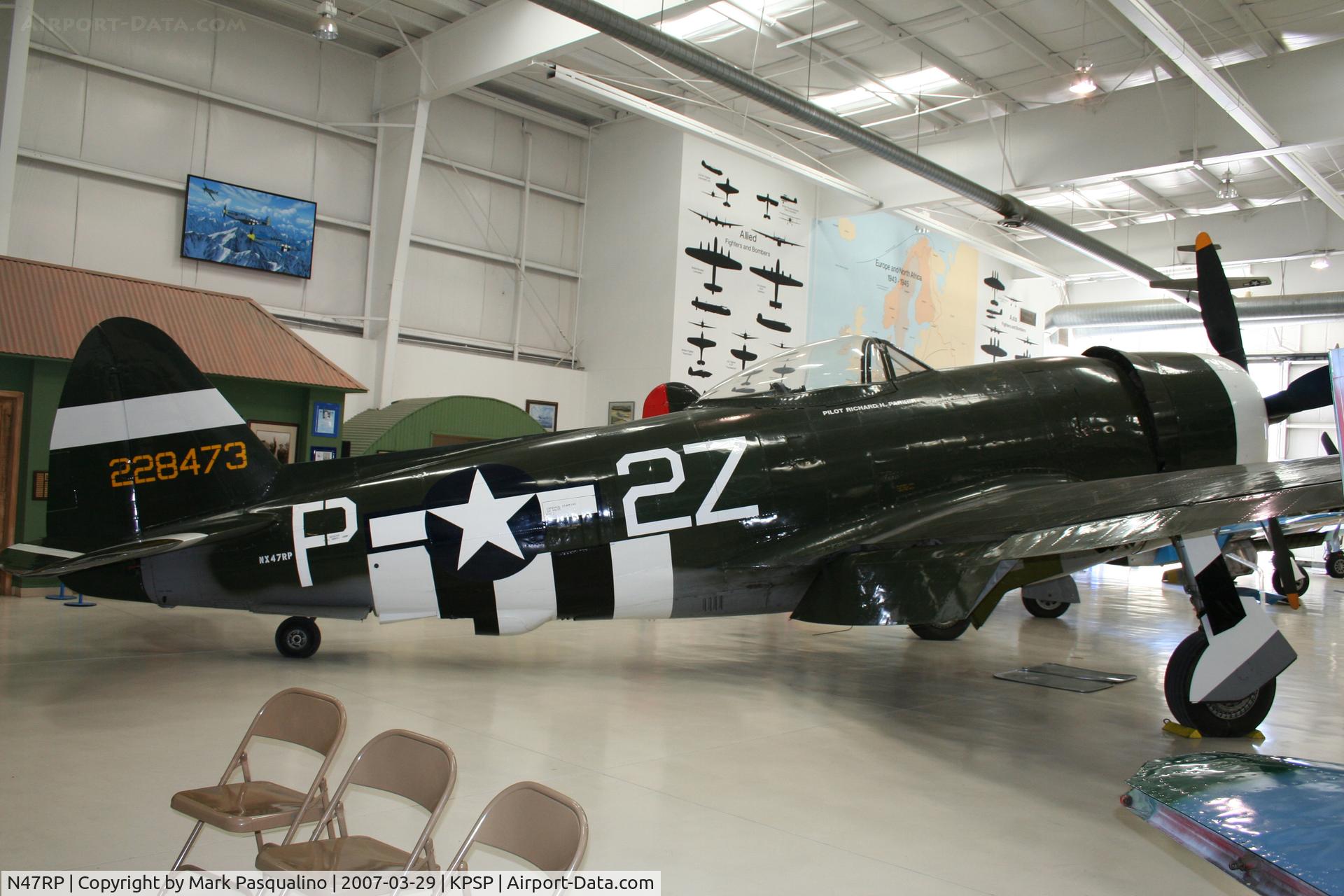 N47RP, 1945 Republic P-47D Thunderbolt C/N 399-55744, Republic P-47D