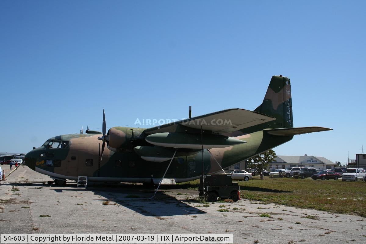 54-603, 1954 Fairchild C-123B Provider C/N 20052, C-123