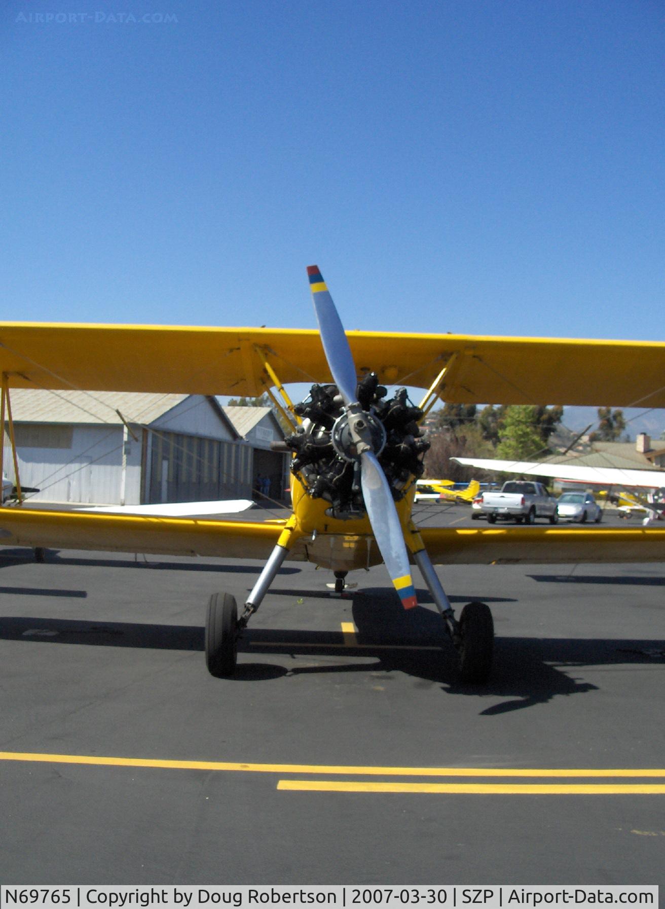 N69765, 1941 Boeing A75N1 (PT17) C/N 75-1044, 1941 Boeing Stearman A75N1 (PT-17 KAYDET) as N2S-1, Continental W670-5 220 Hp