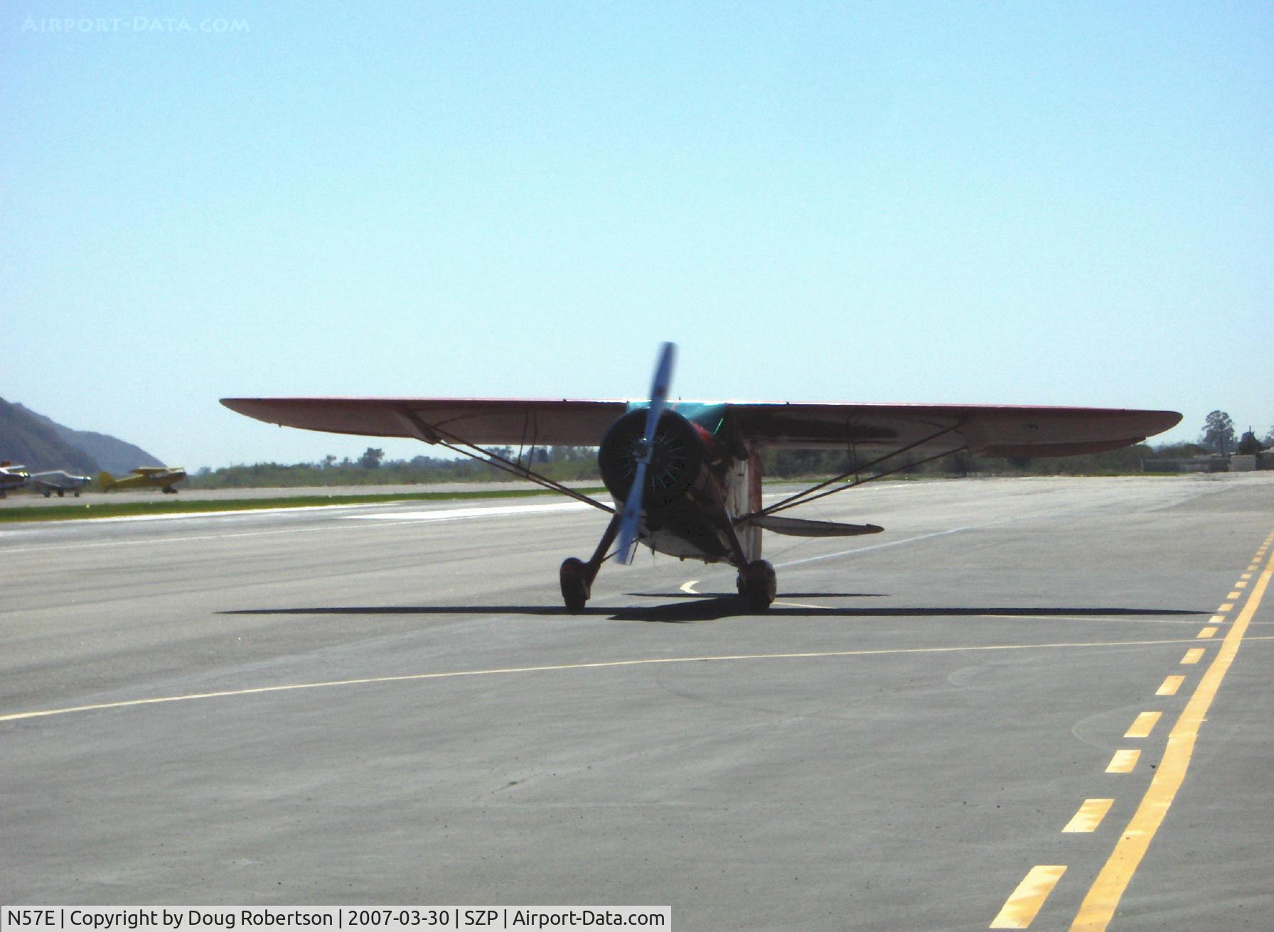 N57E, 1929 Howard Aircraft DGA-11 C/N 88, 1937 Howard DGA-11 CUSTOM, P&W R-985-N 450 Hp, taxi