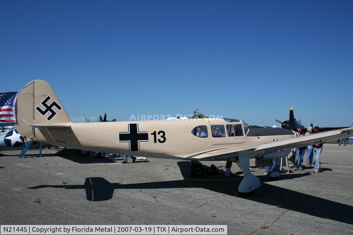 N2144S, Nord 1101 Noralpha C/N 32, ME-208