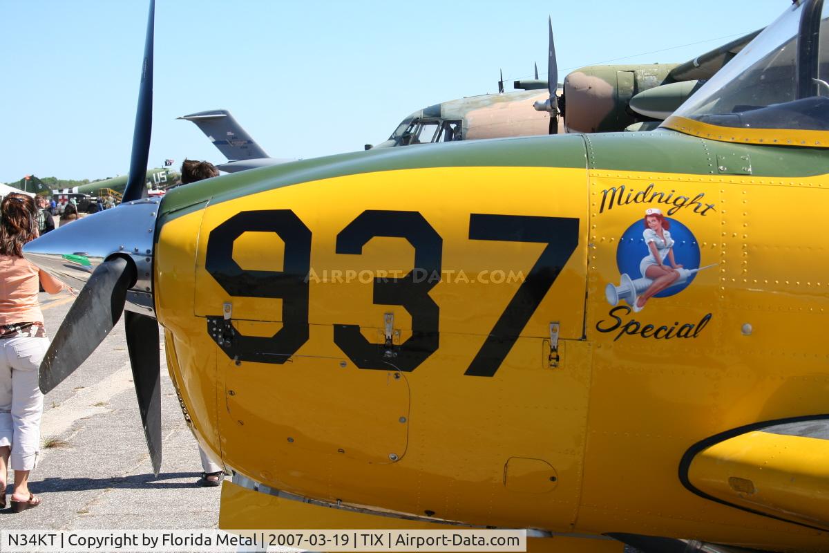 N34KT, 1956 Beech D-45 Mentor C/N BG-271, T-34