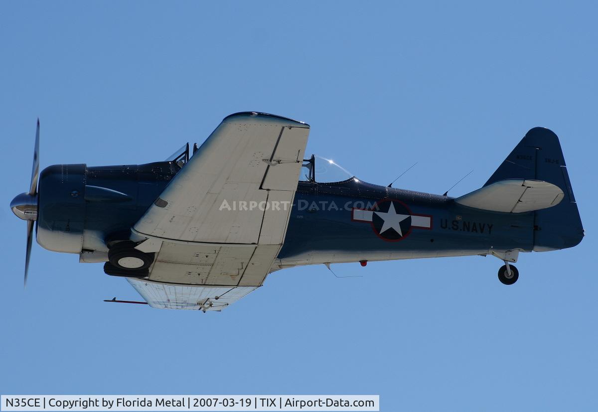 N35CE, 1950 North American/walbrun T-6G C/N 168-89GW, T-6