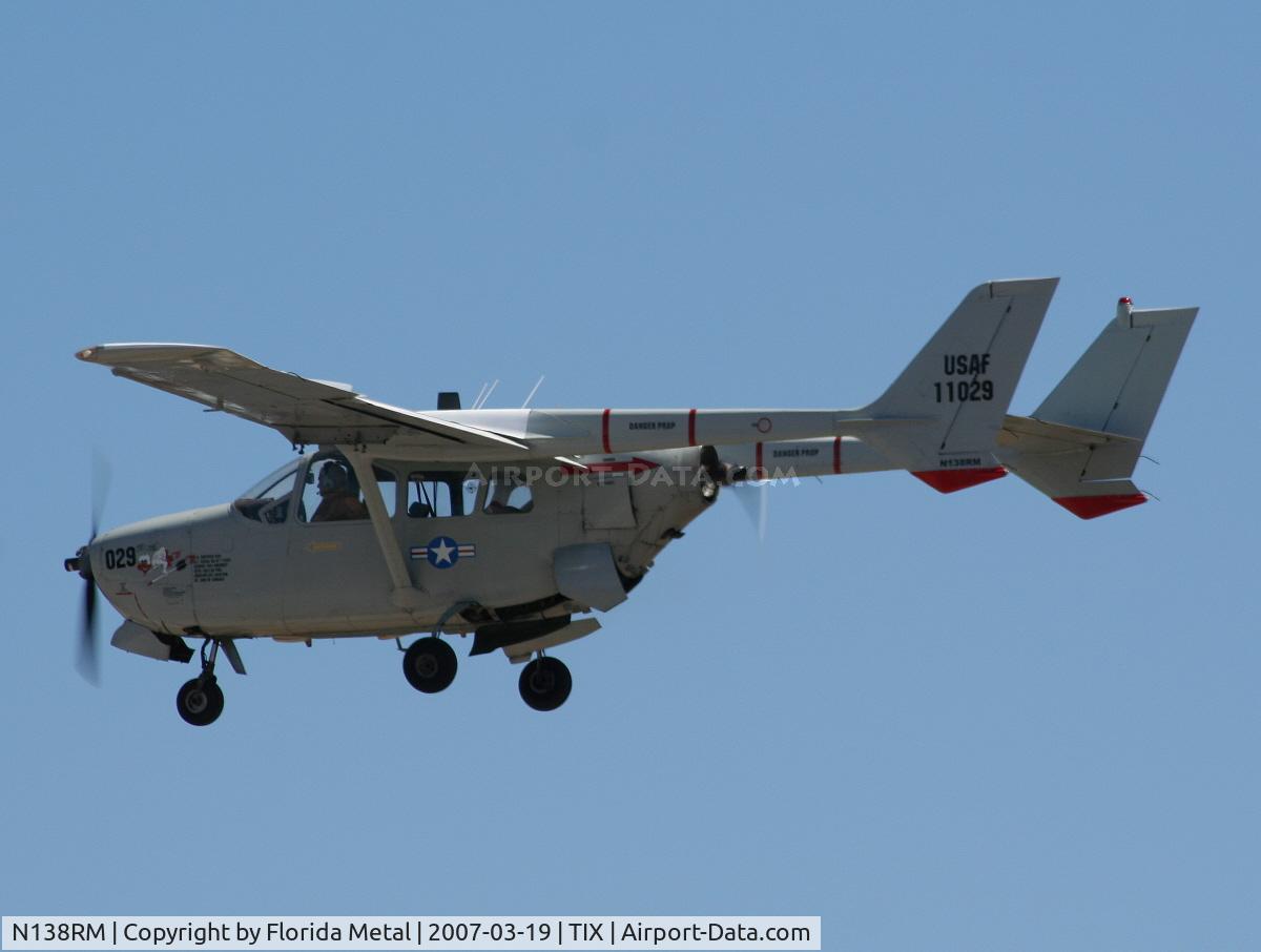 N138RM, 1969 Cessna M337B (O-2A) Super Skymaster C/N 337M-0305 (68-11029), O-2