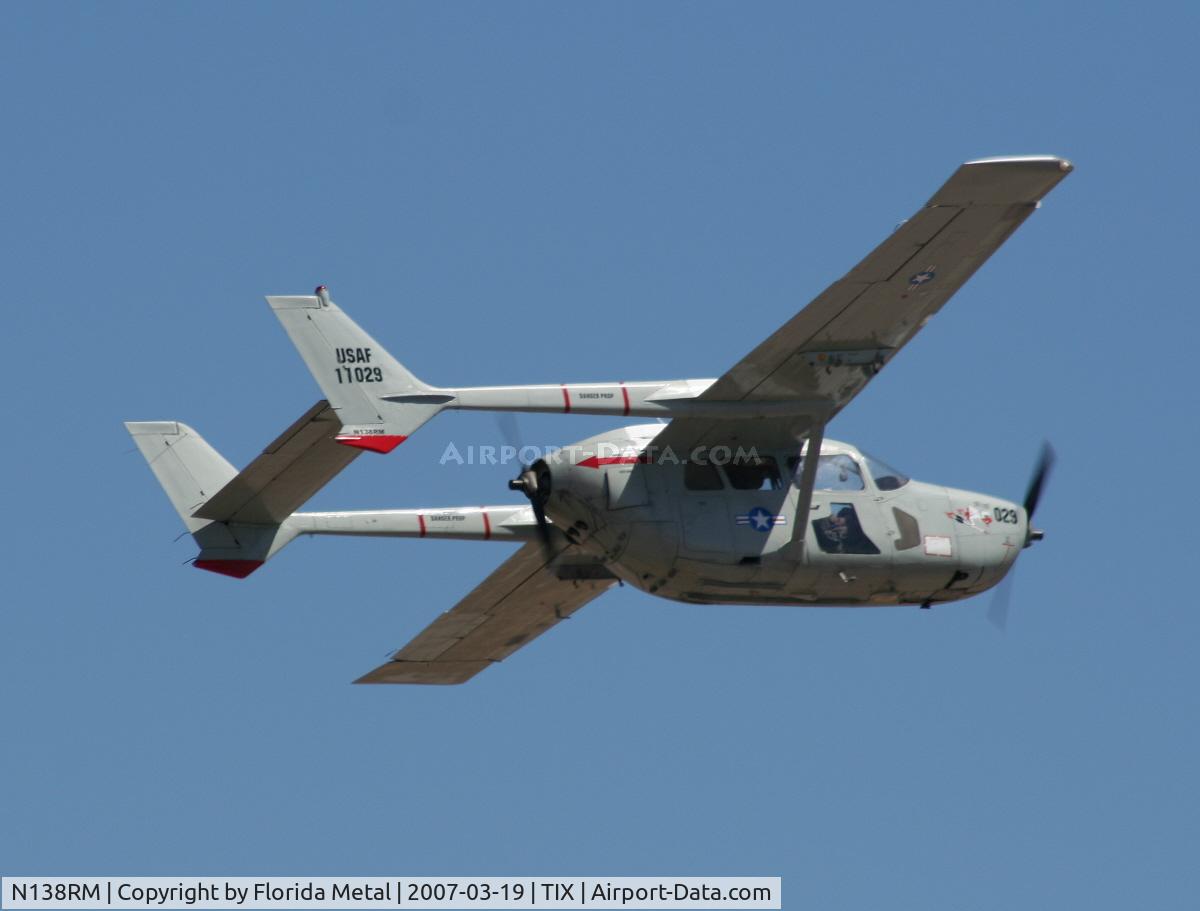 N138RM, 1969 Cessna M337B (O-2A) Super Skymaster C/N 337M-0305 (68-11029), O-2