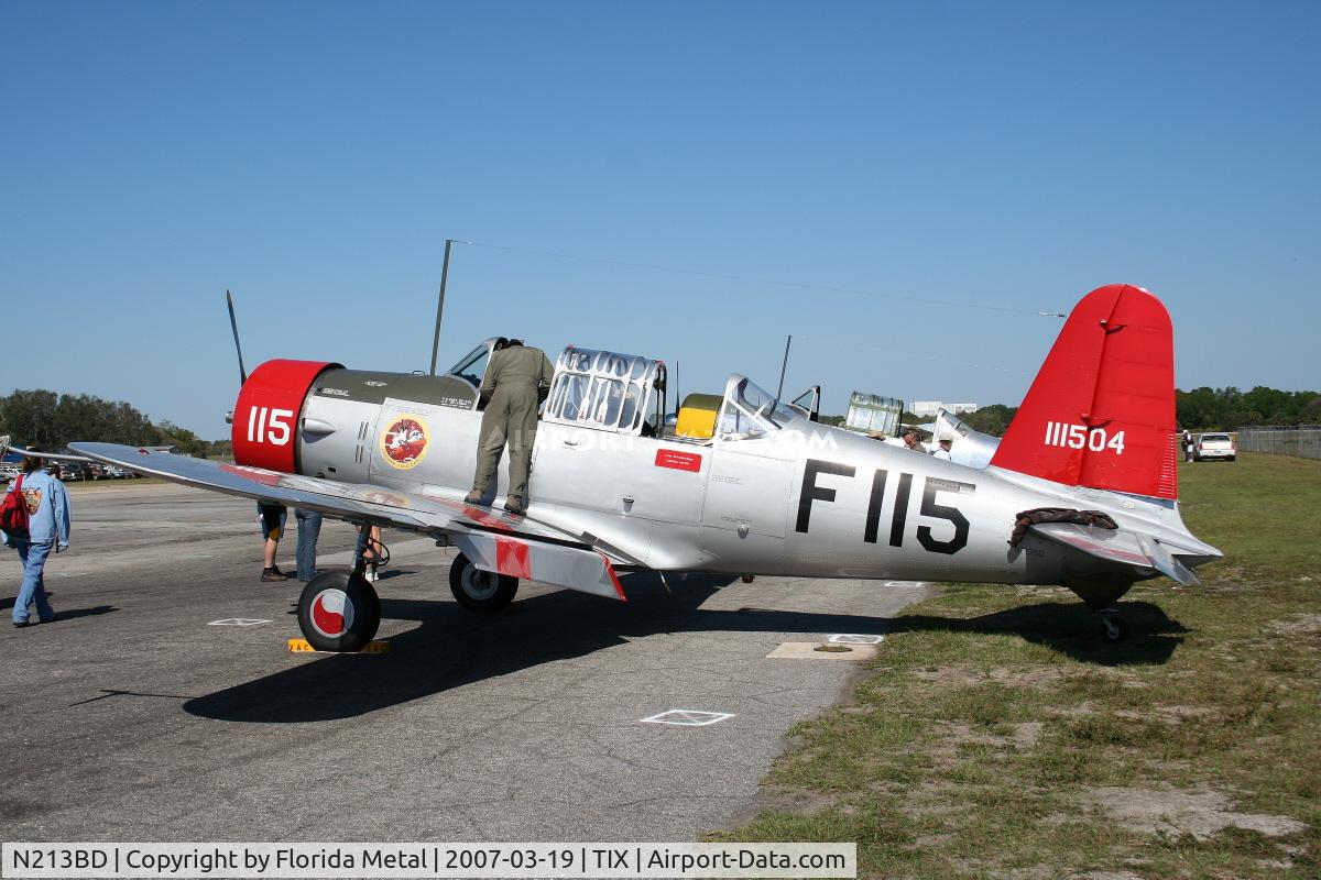 N213BD, 1941 Consolidated Vultee BT-13A C/N 2514, Vultee