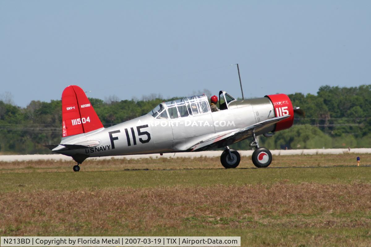 N213BD, 1941 Consolidated Vultee BT-13A C/N 2514, Vultee
