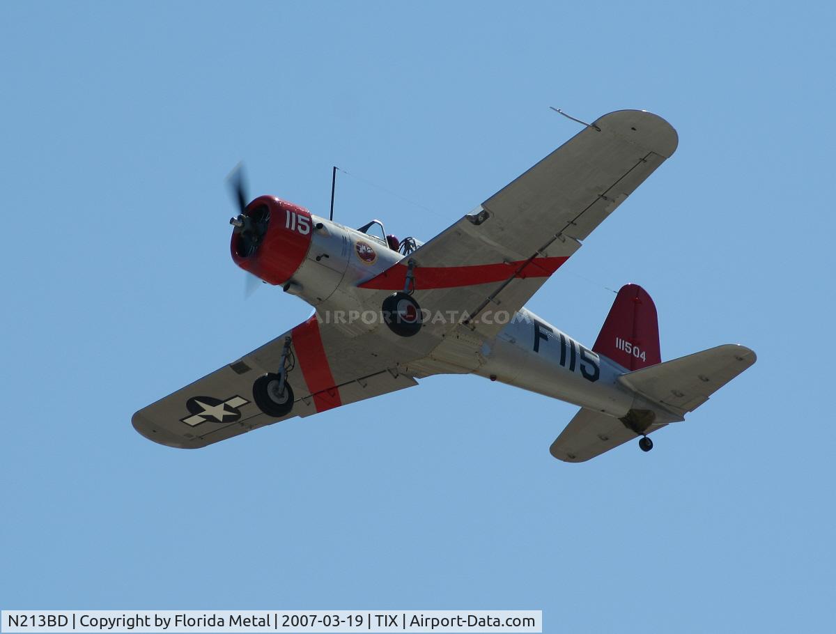 N213BD, 1941 Consolidated Vultee BT-13A C/N 2514, BT-13