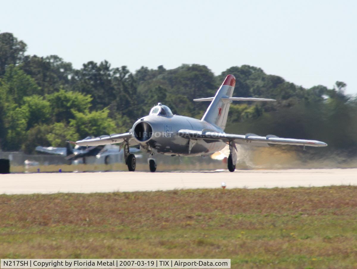 N217SH, 1959 PZL-Mielec Lim-5 (MiG-17F) C/N 1C1611, Mig-17