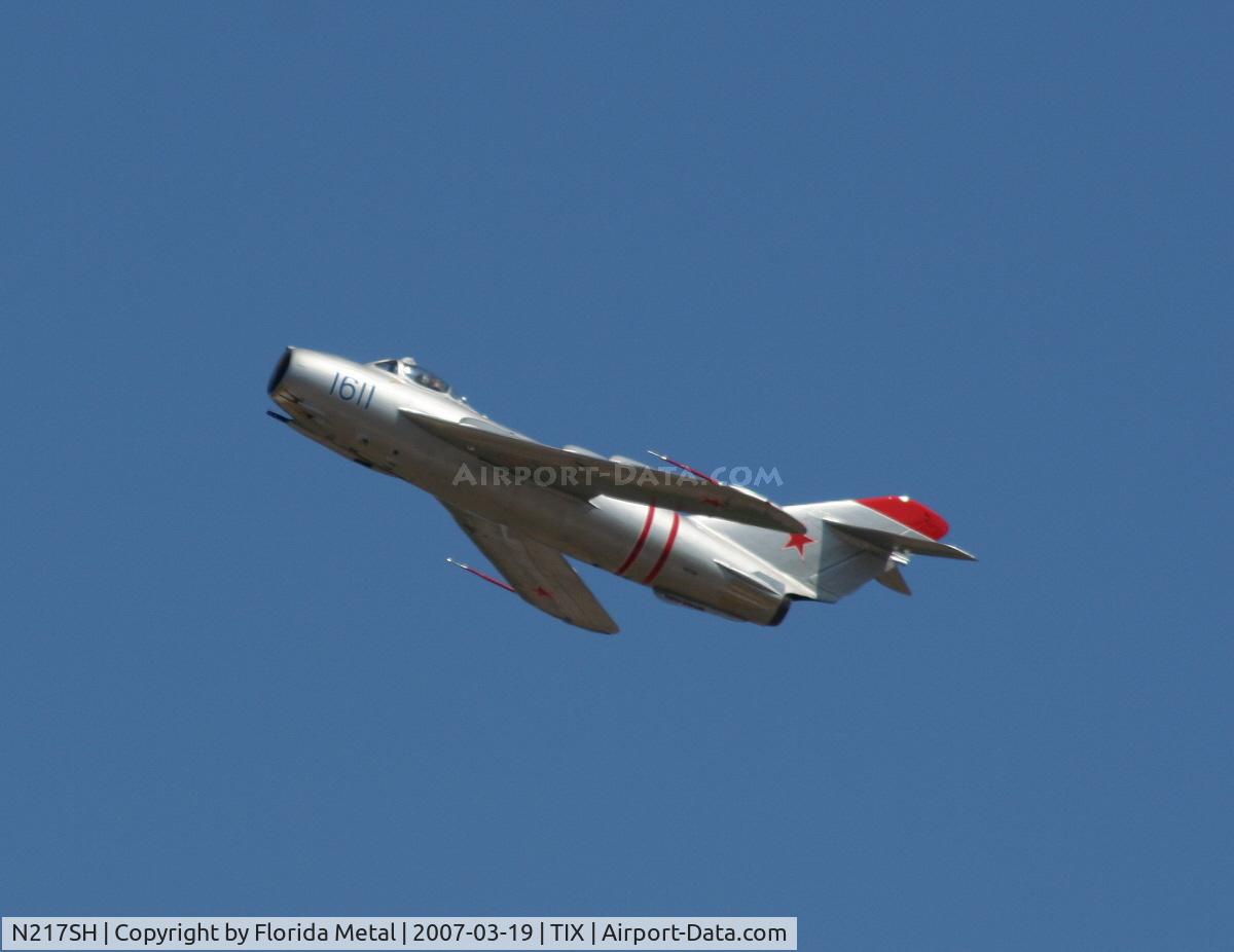 N217SH, 1959 PZL-Mielec Lim-5 (MiG-17F) C/N 1C1611, Mig-17