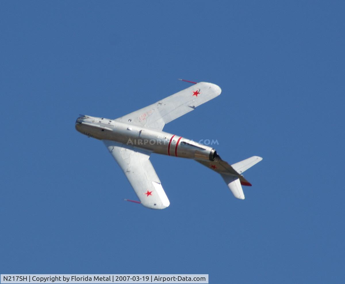 N217SH, 1959 PZL-Mielec Lim-5 (MiG-17F) C/N 1C1611, Mig-17