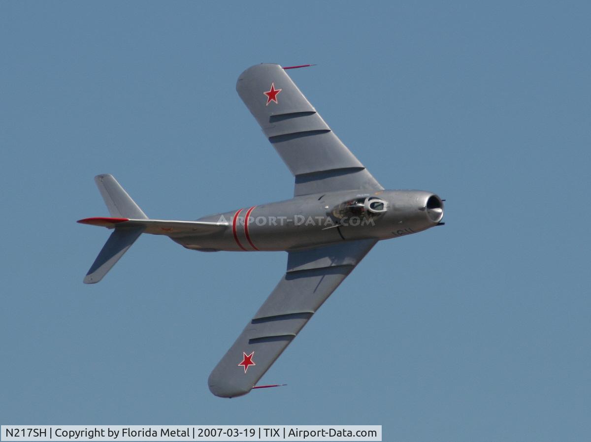 N217SH, 1959 PZL-Mielec Lim-5 (MiG-17F) C/N 1C1611, Mig-17
