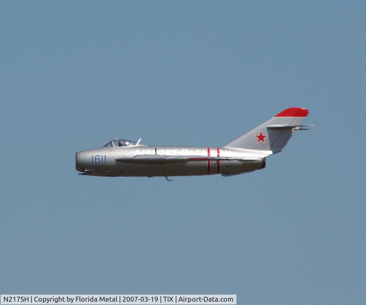 N217SH, 1959 PZL-Mielec Lim-5 (MiG-17F) C/N 1C1611, Mig-17