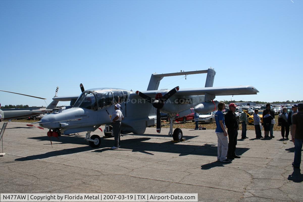 N477AW, North American Rockwell OV-10D Bronco C/N 305-113, OV-10