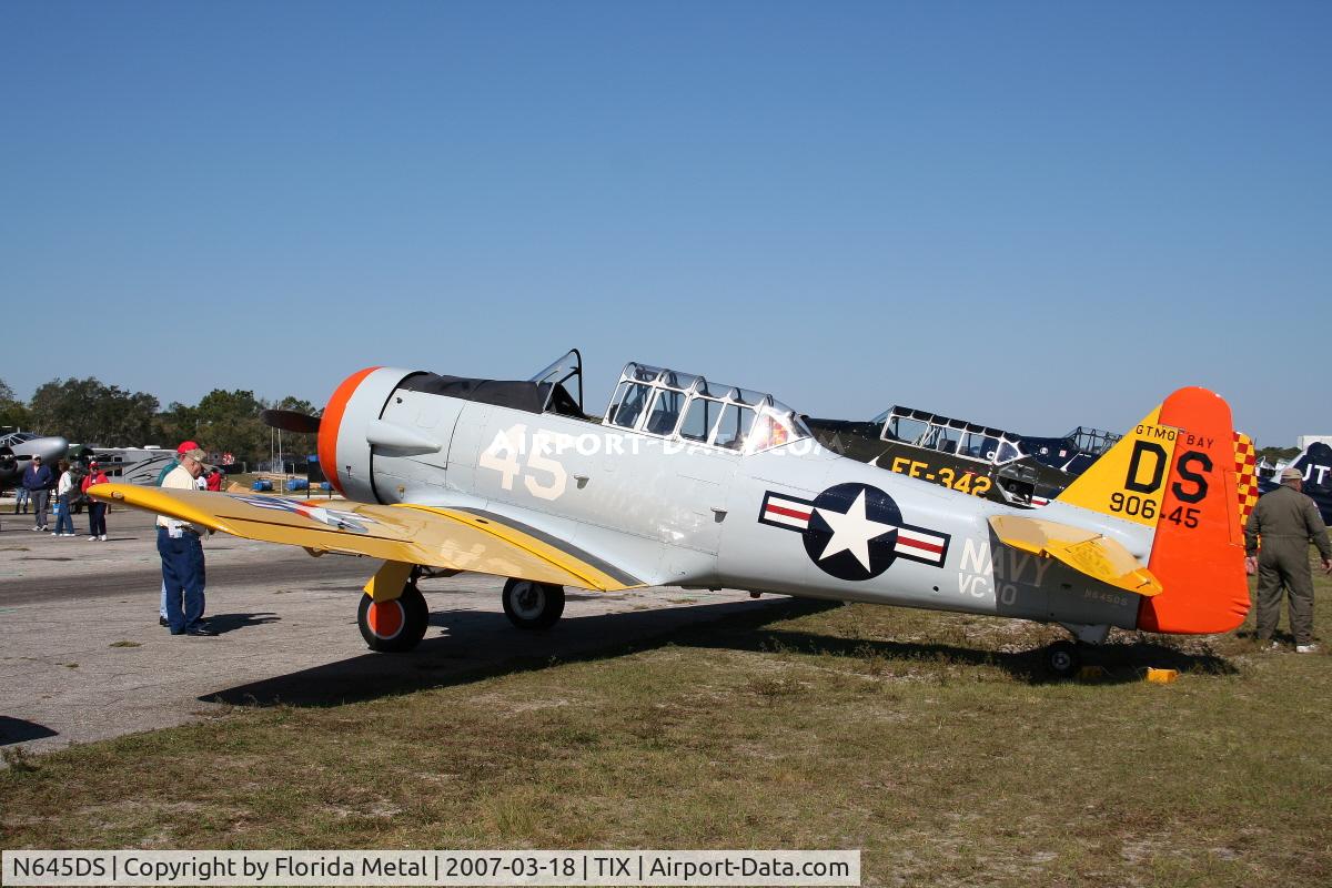 N645DS, 1944 North American SNJ-5 Texan Texan C/N 88-17678, SNJ-5