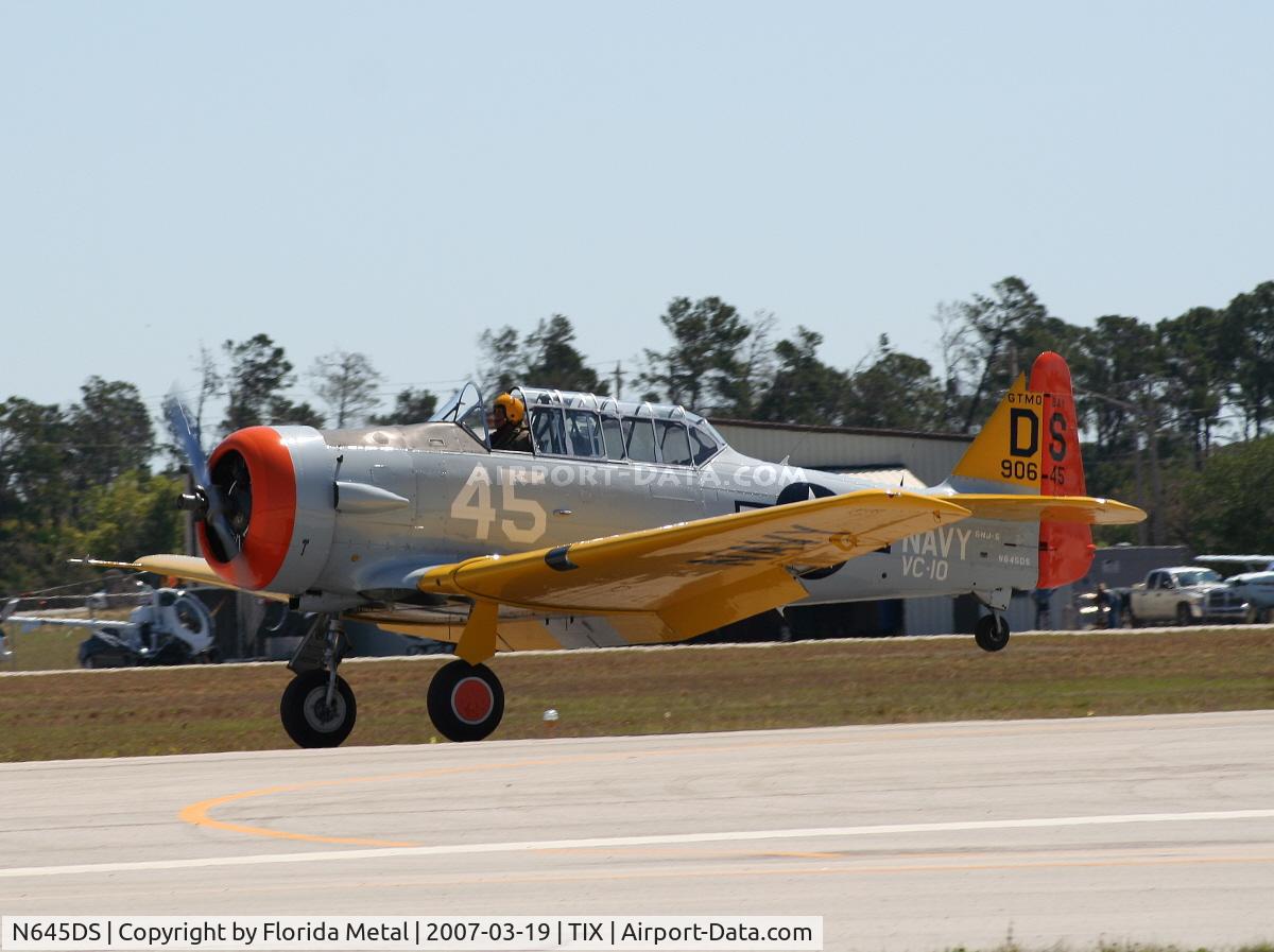 N645DS, 1944 North American SNJ-5 Texan Texan C/N 88-17678, SNJ-5