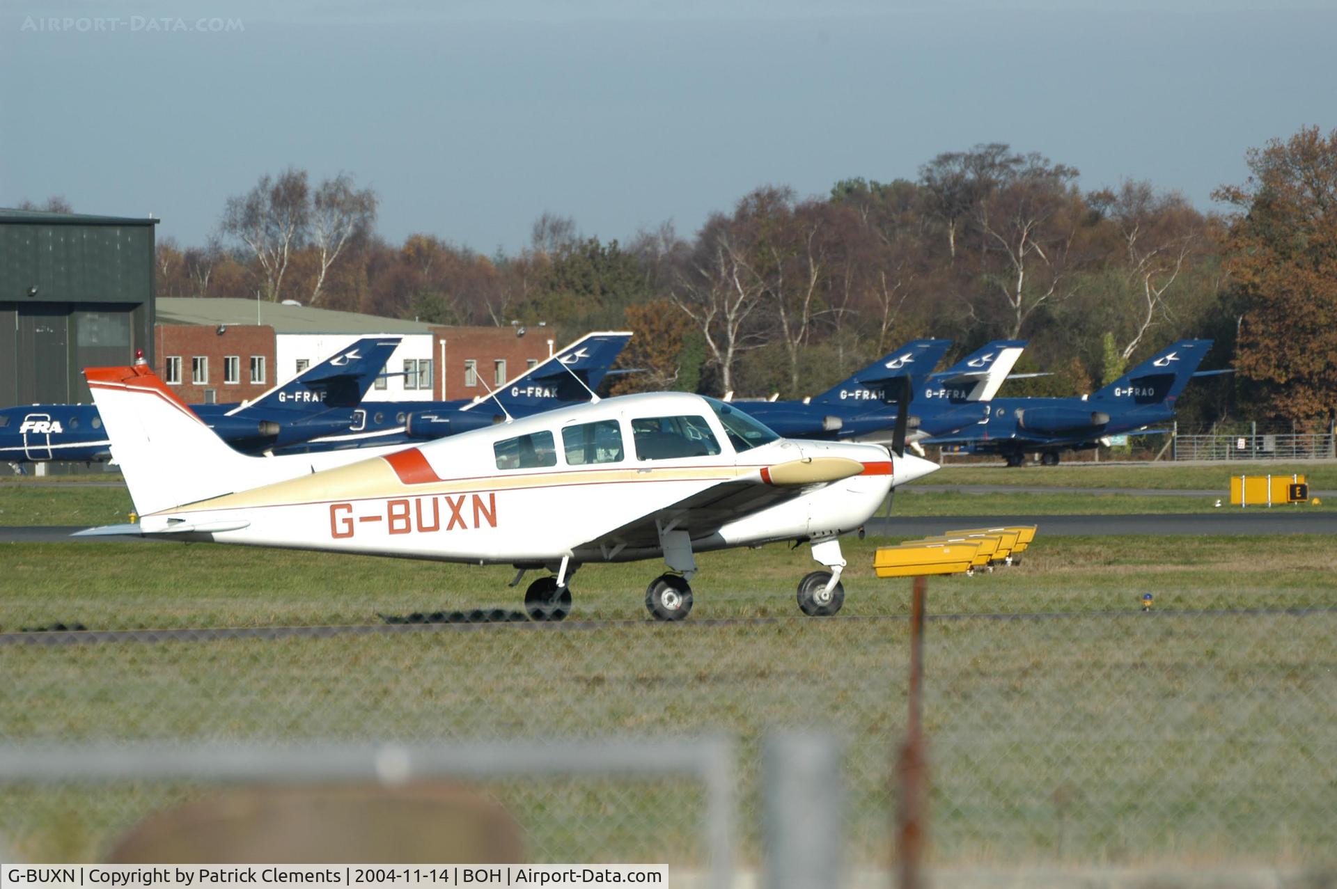 G-BUXN, 1976 Beech C23 Sundowner 180 Sundowner 180 C/N M-1752, BEECH C23 SUNDOWNER