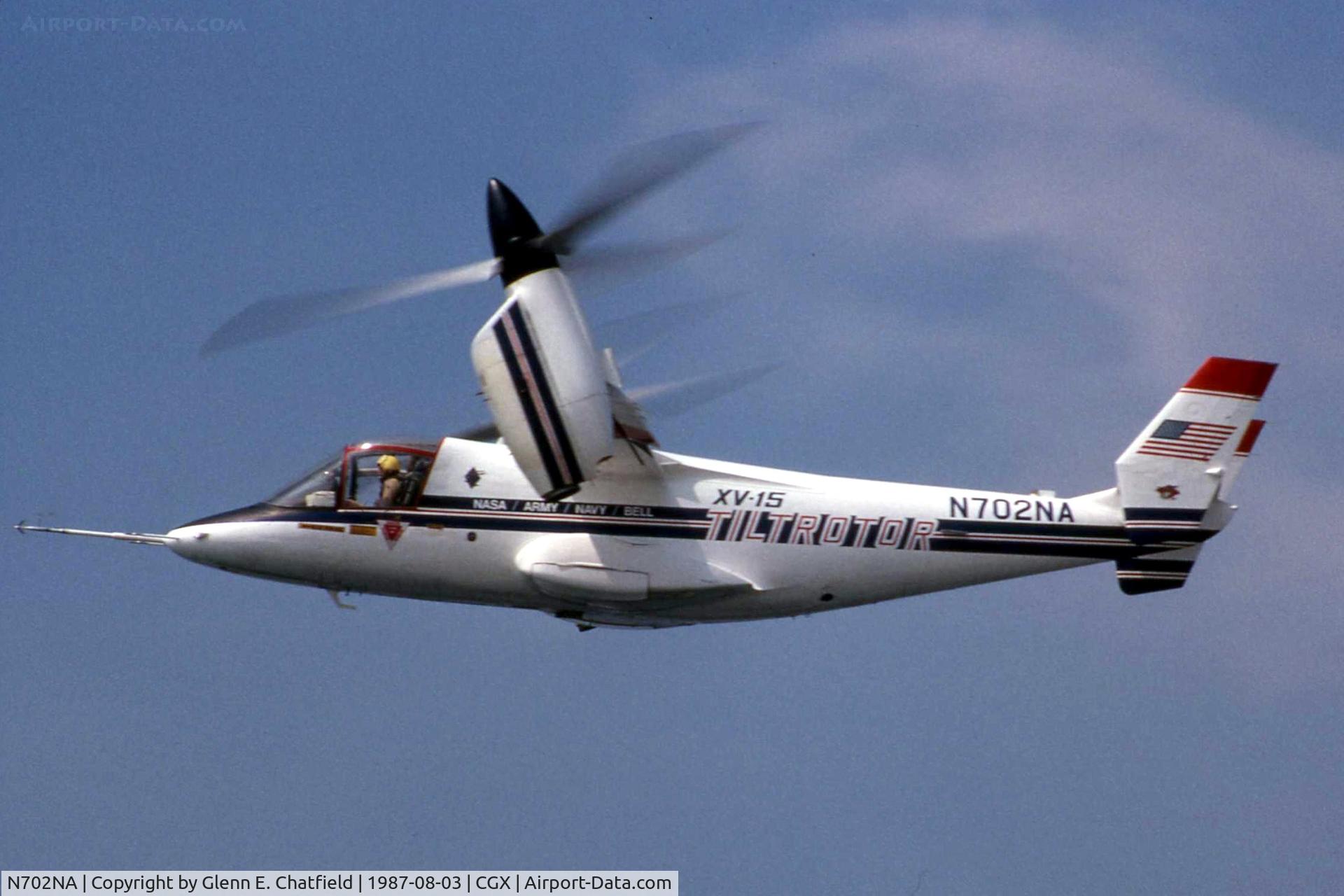N702NA, 1977 Bell 301 C/N 0001, XV-15 demonstration at McCormick Place and Meigs Field