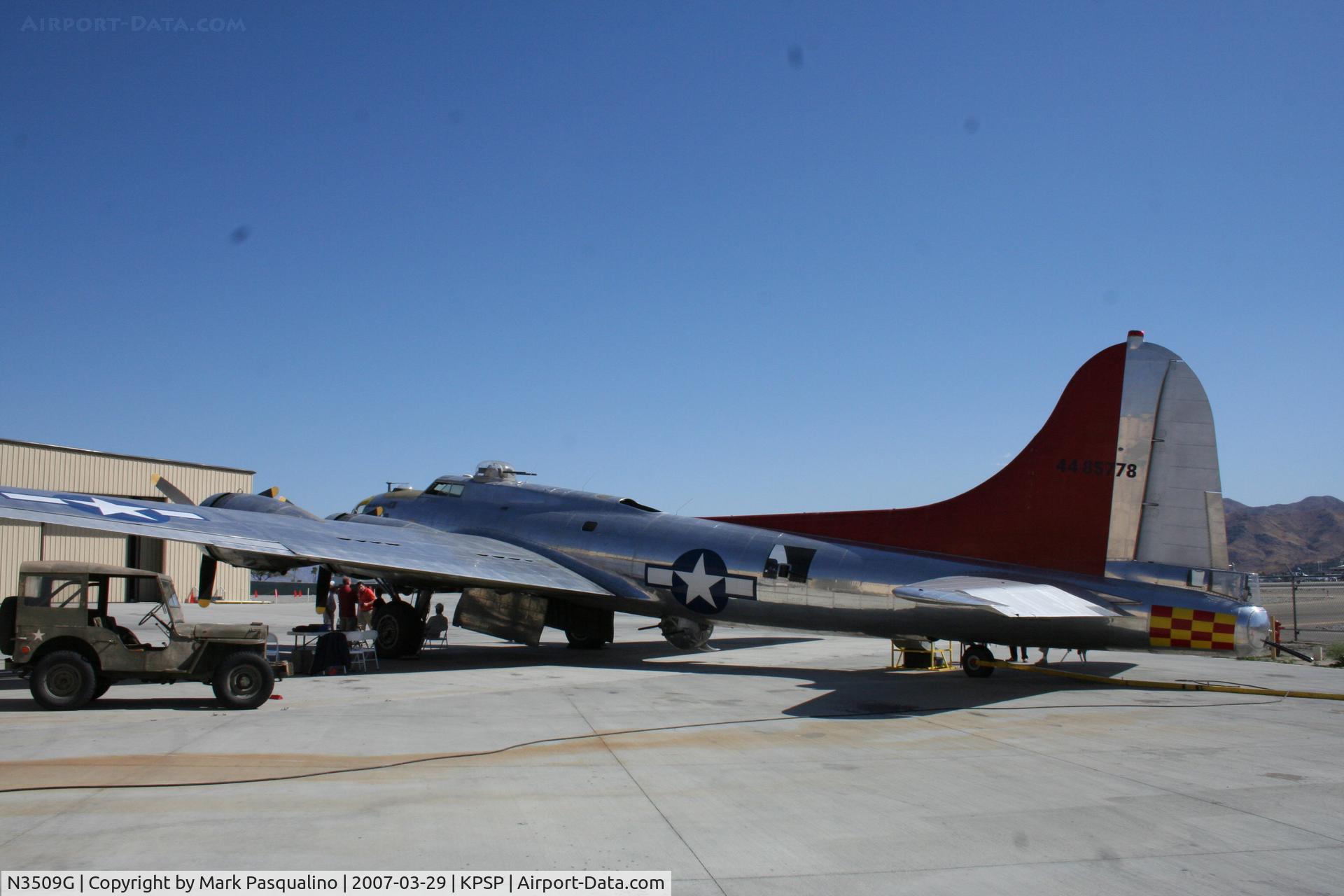 N3509G, 1944 Boeing B-17G Flying Fortress C/N Not found 44-85778, Boeing B-17G