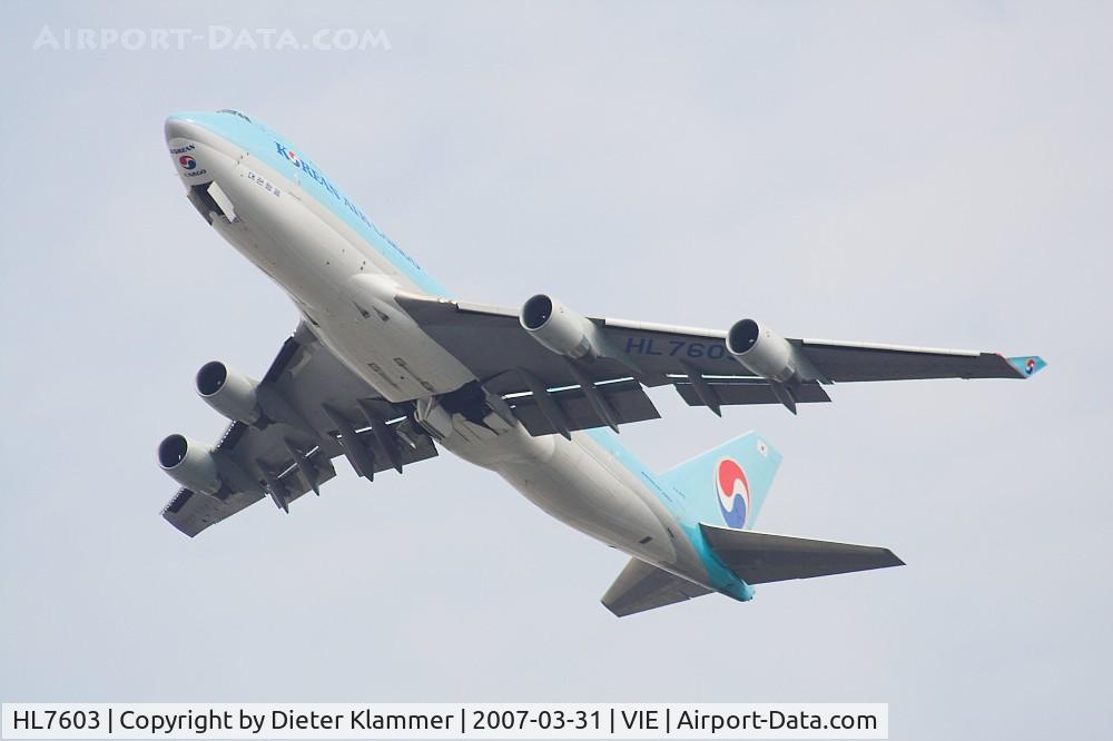 HL7603, 2005 Boeing 747-4B5F/ER/SCD C/N 34302, Korean 747-400 cargo