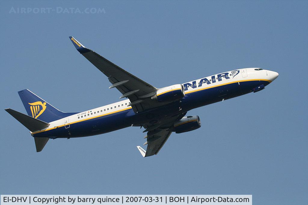 EI-DHV, 2005 Boeing 737-8AS C/N 33582, RYANAIR 737
