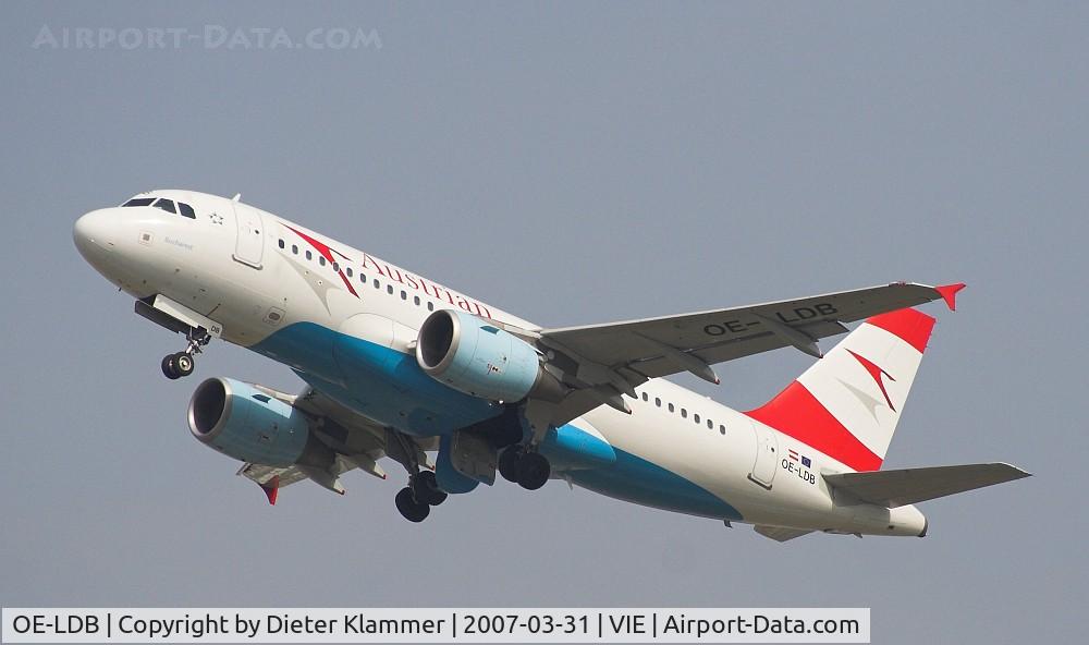 OE-LDB, 2004 Airbus A319-112 C/N 2174, Austrian A319-111