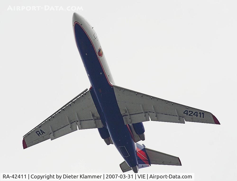 RA-42411, 1992 Yakovlev Yak-42D C/N 4520421219043, Russian Devense Export (AVCOM)YAK 42D