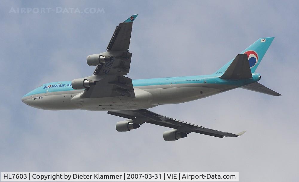 HL7603, 2005 Boeing 747-4B5F/ER/SCD C/N 34302, Korean 747-400 cargo
