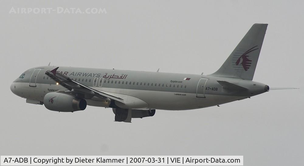 A7-ADB, 2001 Airbus A320-232 C/N 1648, Qatar A320-232