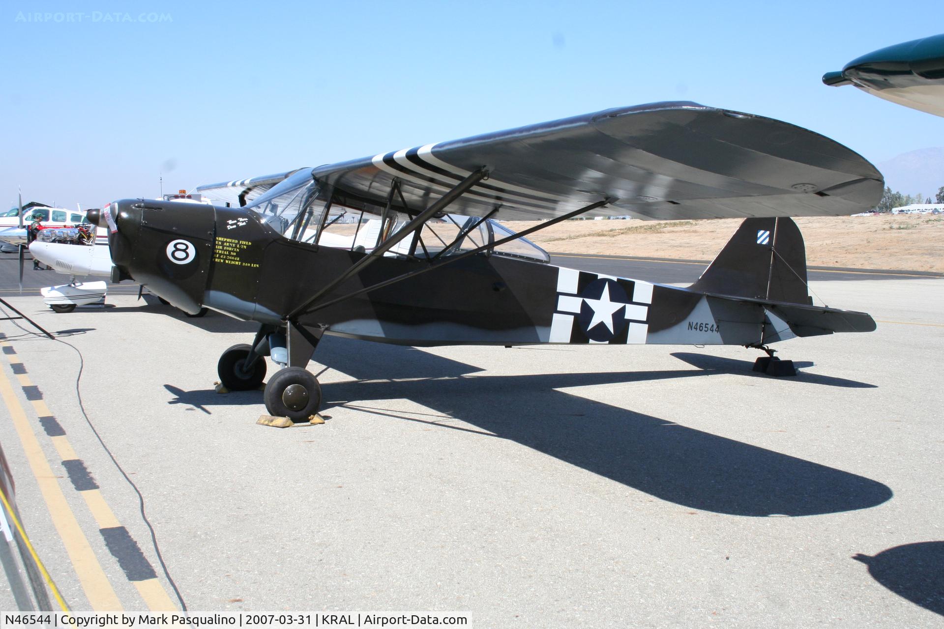 N46544, 1944 Taylorcraft L-2M C/N L5960, Taylorcraft L-2M