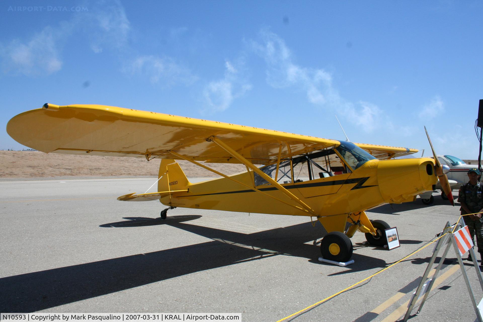 N10593, 1958 Piper L-21A C/N 18-893, Piper L-21A