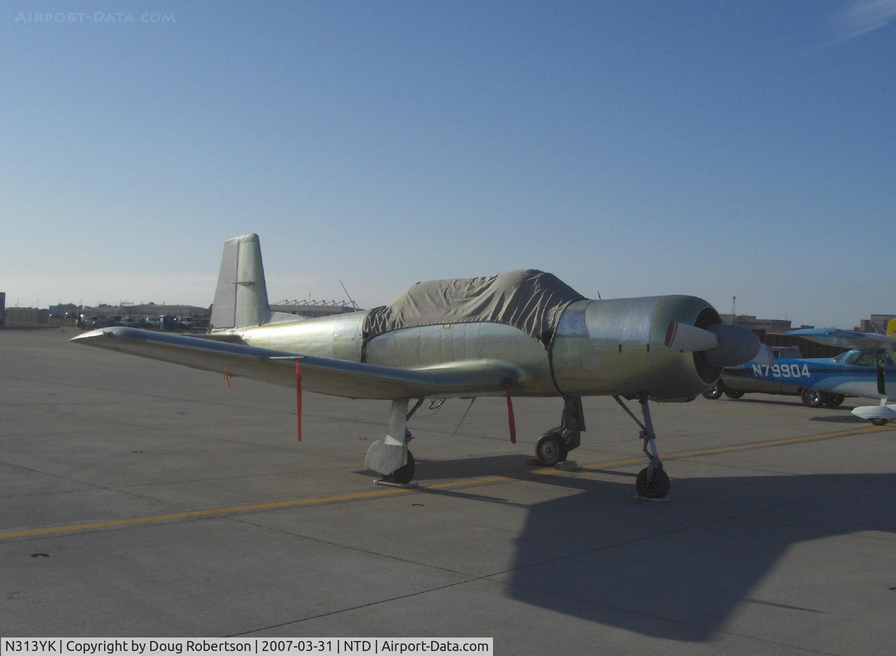 N313YK, 1964 Nanchang CJ-6A C/N 1032013, 1964 Nanchang China CJ-6A, alodine finish, Vedeneev (Ivchenko) M-14P 9 cylinder radial 360 Hp upgrade